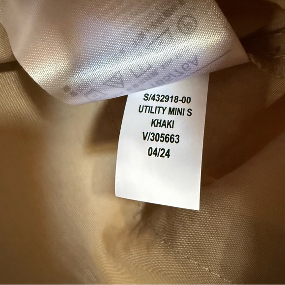 NWT GAP Utility Mini Skirt Women’s Medium Khaki Cargo Pockets Y2K Style - Picture 5 of 9